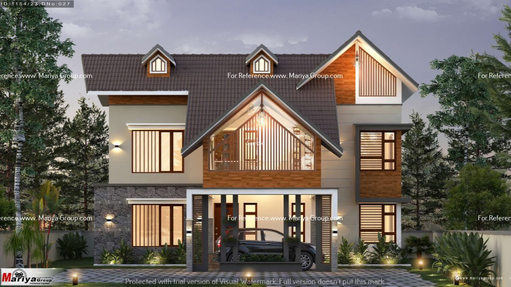 Best Kerala home architectural design