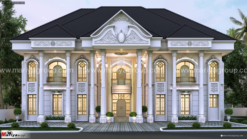 classic home designed by best architects in Kerala