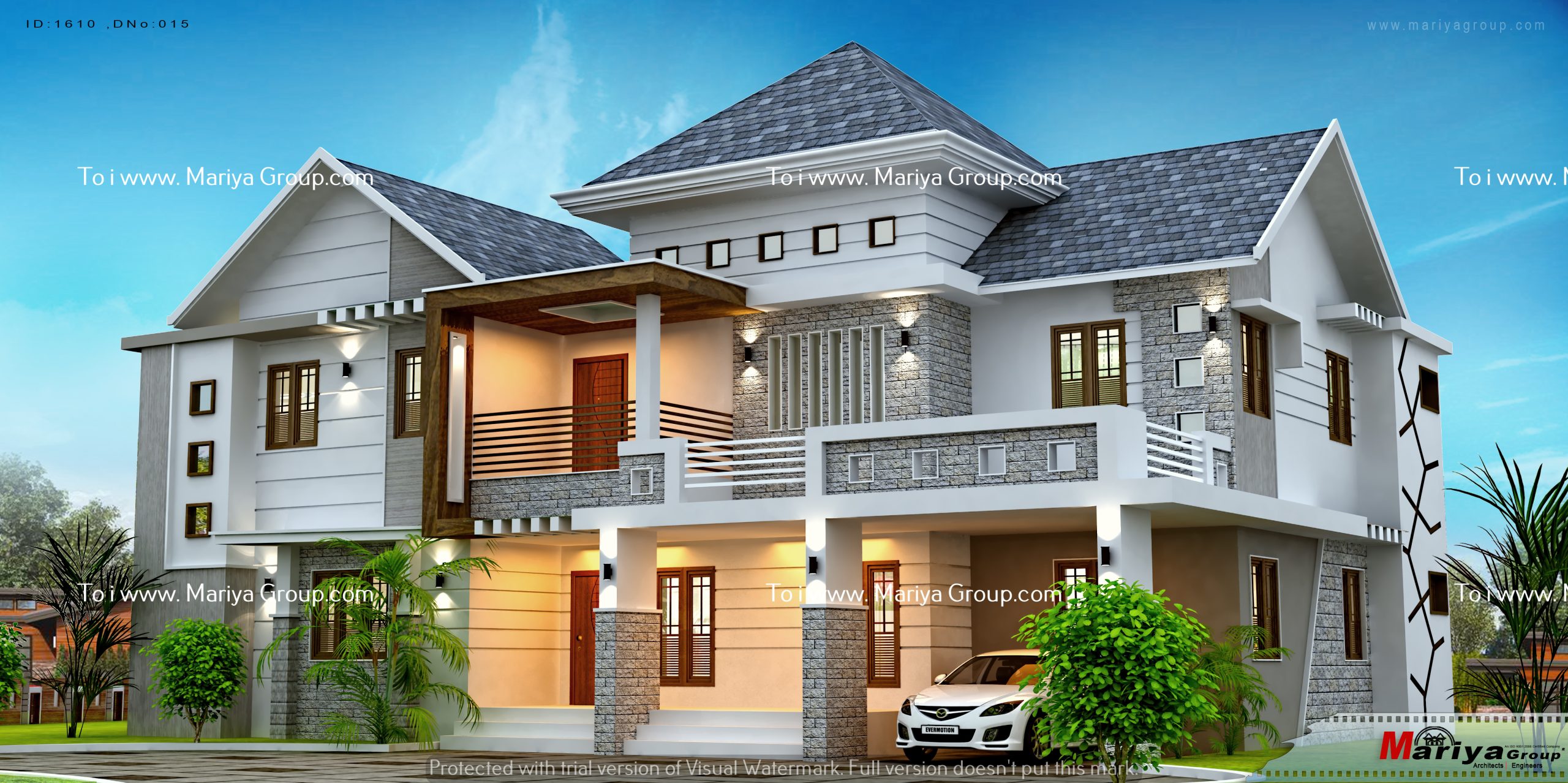 architectural home design by Mariya Group