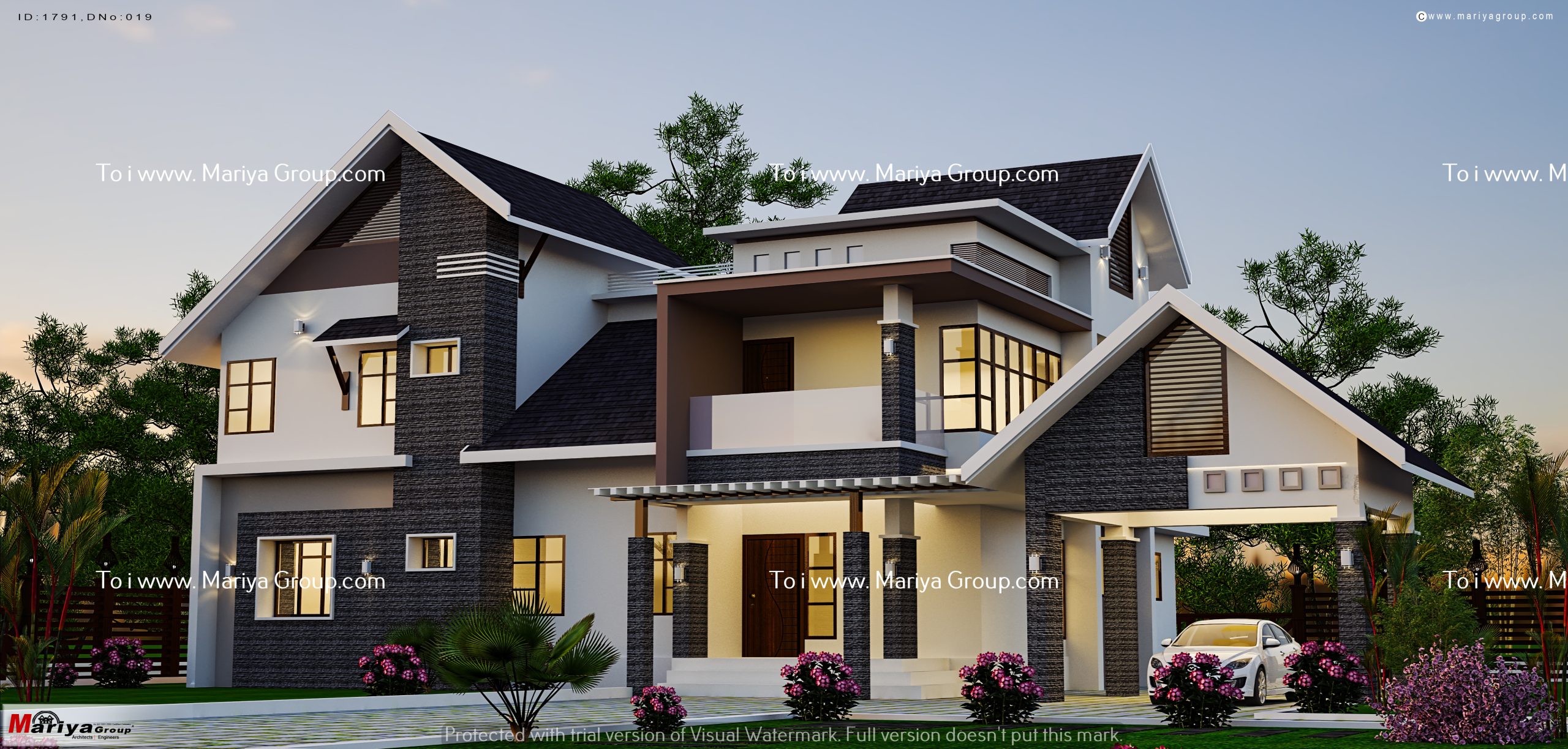 Kerala architectural home design exterior