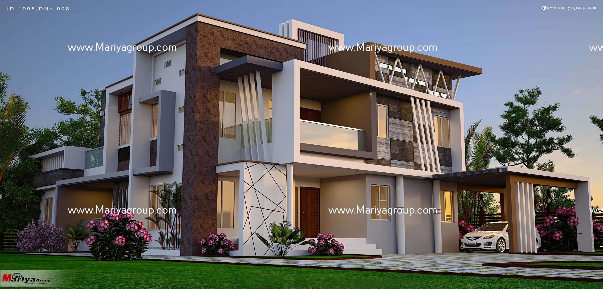 home exterior by architect
