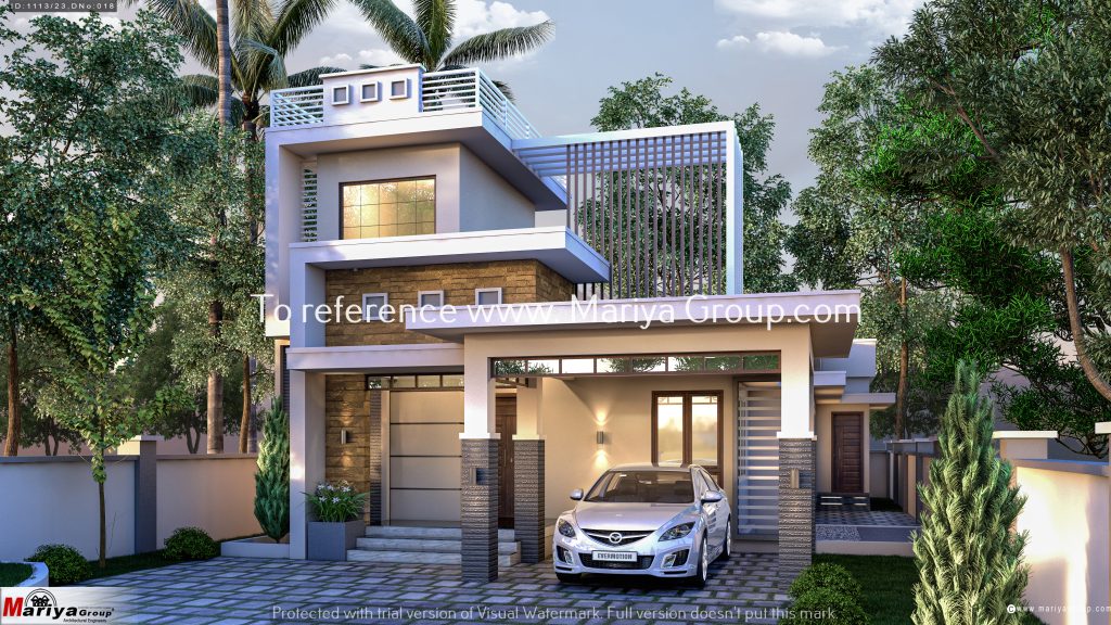 Home by budget-friendly architect