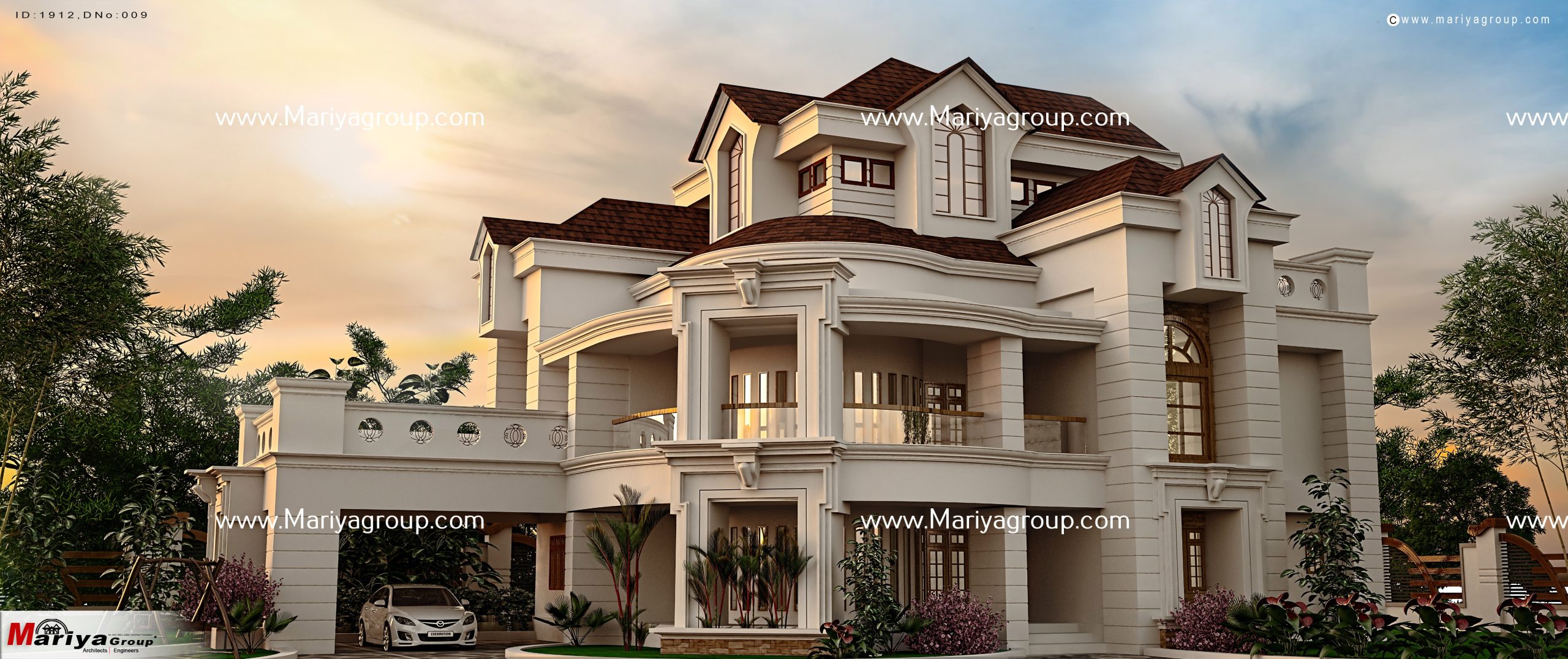 Modern home exterior by MariyaGroup architects